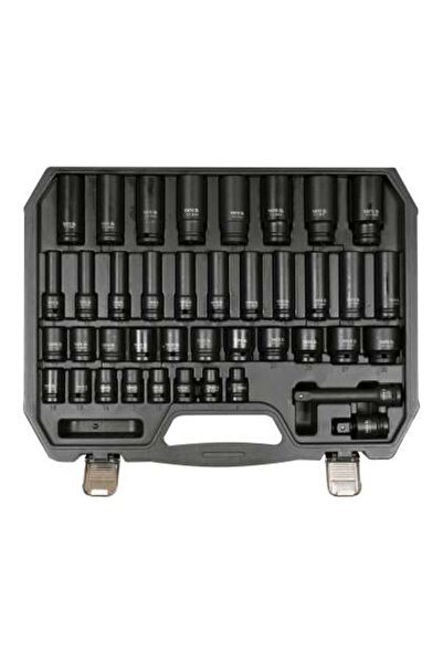 yato Set Chei Tubulare De Impact 1/2'', 40 Piese