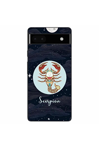 OEM Husa compatibila cu Google Pixel 6A Silicon Gel Tpu Model Horoscop Scorpion