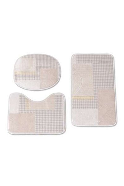 Romprofix Covorase Baie Flanel - 40x60/40x50/40x45cm / Carouri