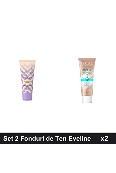 Eveline Set 2 Fonduri de Ten Better the Perfect & CCC Magical, 30ml Fiecare