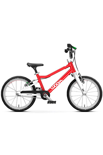 Woom Bicicletă pentru copii 3 Go cu roți de 16 inch, roșu