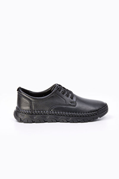 Vantaggio Dekosa Black, 100% piele naturală, pantofi ortopedici casual pentru...