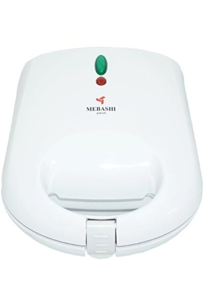 MEBASHI Sandwich Maker – 700W Cool Touch Handle, Non-Stick Coating Plates, Au...