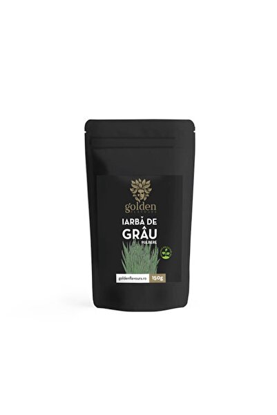 Golden Flavours 100% Φυσική Σκόνη Χόρτου Σιταριού, 150γρ.
