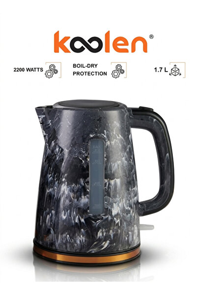 Koolen 1.7L Electric Kettle 2200W Fast Boiling Kettle with Auto Shut Off, Boi...