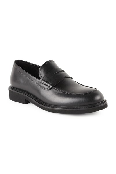 Libero Unisex Genuine Leather Loafer Shoes Classic Daily Stylish Eva Sole Mod...