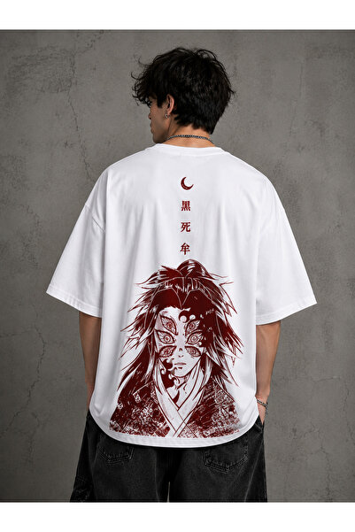 Nulivez Anime Samurai Oversize Unisex T-Shirt – Japanese Aesthetic Printed St...