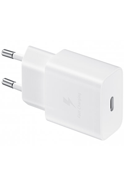 Samsung Mains Charger, 15W, 2A, 1 x USB-C, White GP-PTU023DYAWQ