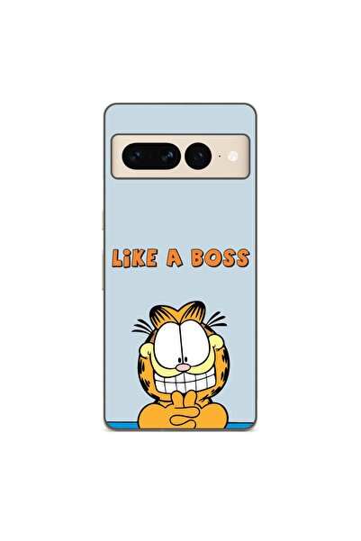 OEM Husa compatibila cu Google Pixel 8 Pro Silicon Gel Tpu Model Garfield Lik...