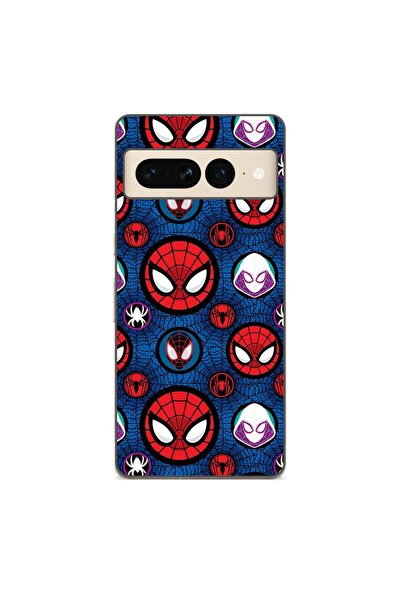 OEM Husa compatibila cu Google Pixel 8 Pro Silicon Gel Tpu Model Spiderman Fa...