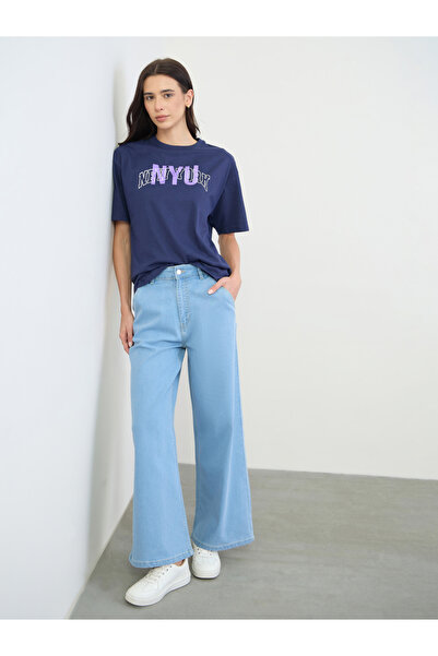 Styli Women Wide Leg Basic Jeans