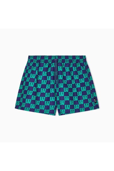 EA7 Sort de baie WATER SPORTS BW M GRAPHIC BOXER