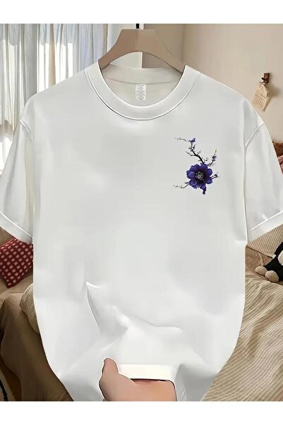 bolivia's Men'S Relaxed Fit T-Shirt Featuring Floral Patterns - Lightweight, ...