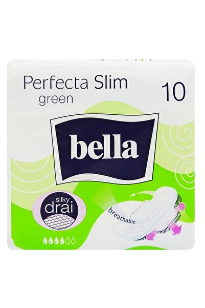 Vader Absorbante, Bella, 10 buc Perfecta Slim Green,