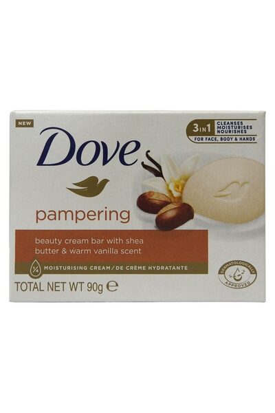 SOHO Soap, Dove, Cream 90 g Pampering Shea Butter Vanilla,