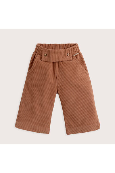 Chakra Woodland Velvet Trousers Brown