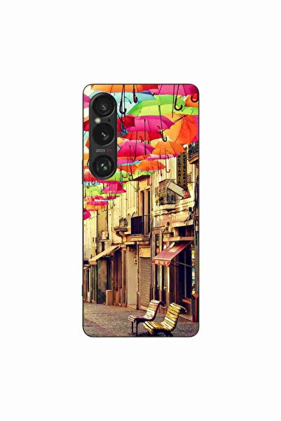 OEM Θήκη συμβατή με Sony Xperia 1 VI από σιλικόνη gel TPU με σχέδιο πολύχρωμω...
