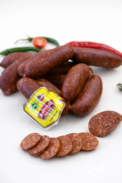 MÜSLÜMOĞLU Kayseri Sucuk 1 Kg - %100 Dana Eti Vakumlu Paket