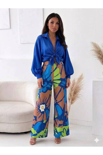 MAXORA SHOP Xena satin women's suit, one size fits all