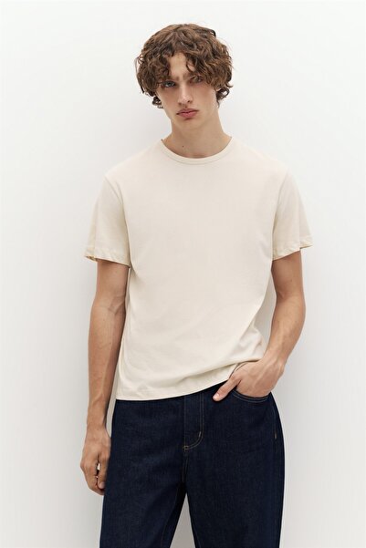 Pull & Bear Basic slim fit tişört