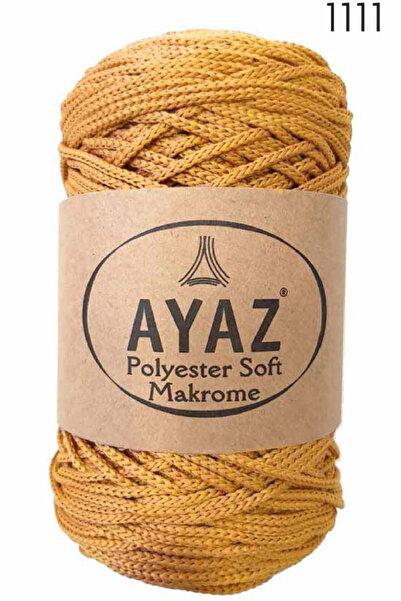 Ayaz 250 Gram 3mm Polyester Soft Makrome 175 Metre 1111