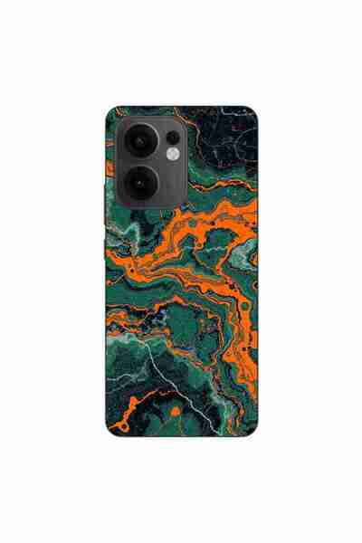 OEM Husa compatibila cu Oppo Reno13 F Silicon Gel Tpu Model Soft Jade Marble