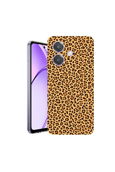 bestcase Husa pentru OPPO A40 / A40M, BestCase¬Æ Clear Silicon 2MM, Leopard p...