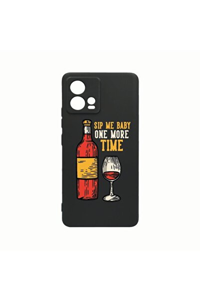 bestcase Husa Silicon, Compatibila Cu Motorola Edge 30 Fusion, Sip Me Baby, R...