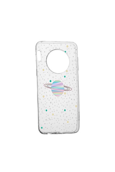 bestcase Θήκη σιλικόνης, Συμβατή με Huawei Nova Y90, Σχέδιο Σύμπαν, Πλανήτες,...