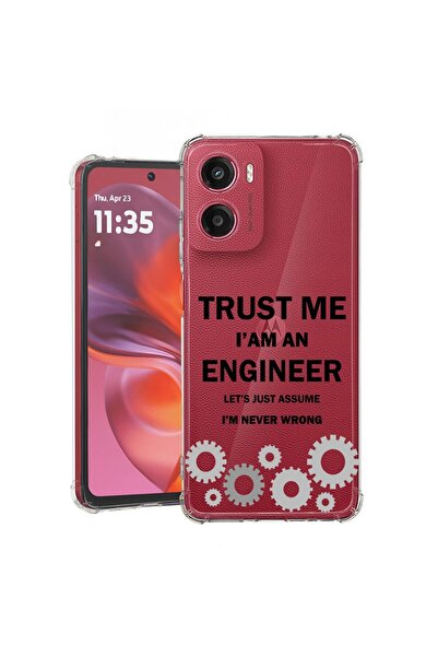 bestcase ¬Æ Husa pentru Motorola Moto G05, Anti Shock 1.5MM, Trust me I'm an ...
