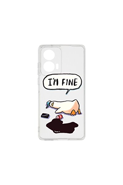bestcase Θήκη Διαφανής Σιλικόνη 2MM, Συμβατή με Motorola Edge 50 Fusion, Duck...