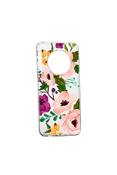 bestcase Θήκη σιλικόνης, Συμβατή με Honor Magic4 Lite, Παστέλ Λουλούδια, Ανθε...