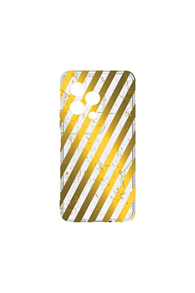 bestcase ¬Æ Husa Clear Silicon 2MM, Compatibila Cu Honor 200 Lite, Golden Str...