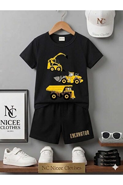 NC Nicee Clothes LETNJA DEČJA MAJICA I KRATKE PANTALONE UNISEKS (SNIŽAK SA BA...