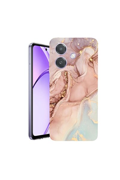 bestcase Husa pentru OPPO A40 / A40M, BestCase¬Æ Clear Silicon 2MM, Rose Marb...