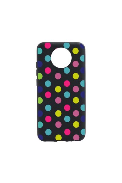 bestcase Husa Silicon Compatibila Cu Nokia C30, Dots Color, rezistenta la uzu...