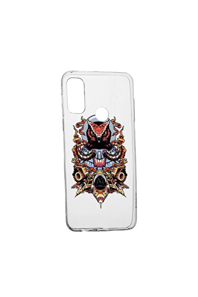 bestcase Husa Silicon Compatibila cu Motorola Moto E30, Astronaut Owl, rezist...