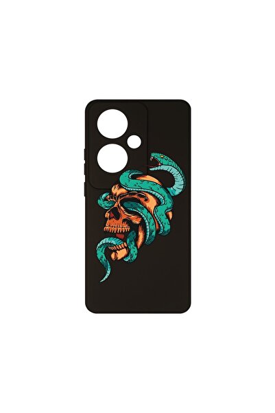 bestcase Husa BestCase¬Æ Premium Silicon, Compatibila Cu OPPO Reno 11F, Skull...