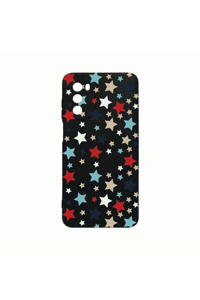 bestcase Husa Silicon, Compatibila Cu Motorola Moto G82 / Moto G52, Stars, Re...