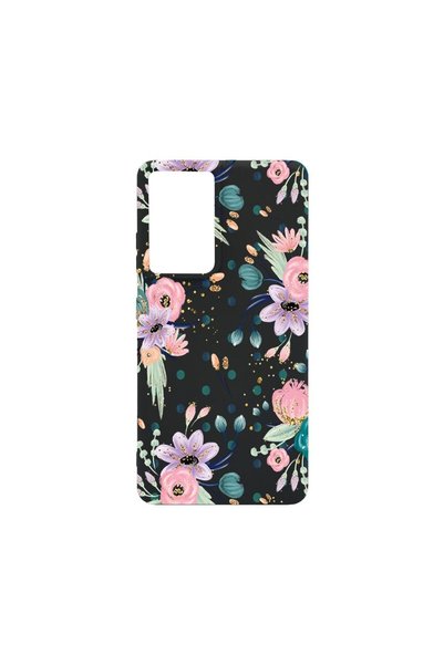 bestcase ¬Æ Husa Slim SIlicon 0.8MM, Compatibila Cu Honor 200 Lite, Flowers C...