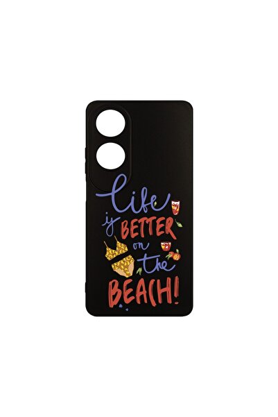 bestcase ¬Æ Husa Slim Silicon pentru OPPO A38 / A18, Beach, 1714545 B 1874