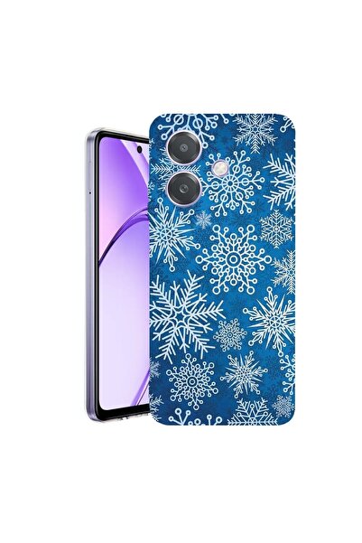 bestcase Husa pentru OPPO A40 / A40M, BestCase¬Æ Clear Silicon 2MM, Winter Pa...