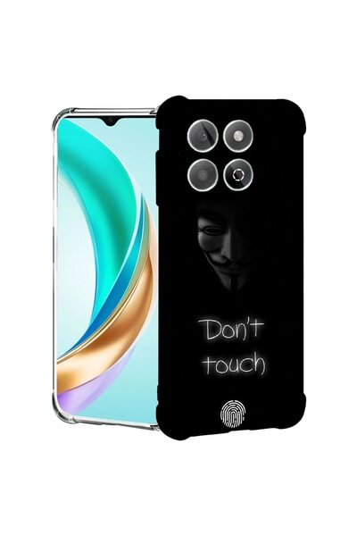 bestcase Husă pentru Honor X7d / 400 Smart cu design „Nu-mi atinge telefonul”...
