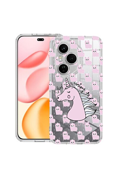 bestcase ¬Æ Husa Clear Silicon pentru Honor 400 Pro, Unicorn - I Feel Unique,...