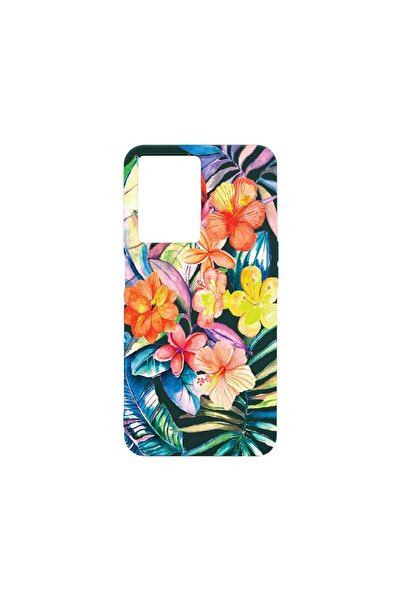 bestcase Λεπτή Θήκη Σιλικόνης 0.8MM, Συμβατή με OPPO A77, Λουλούδια, Ανθεκτικ...