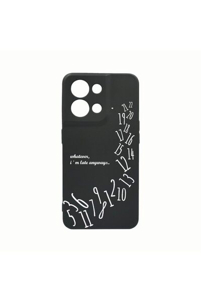 bestcase Husa Silicon, Compatibila Cu Oppo Reno8 Pro, I'm Late Always, Rezist...