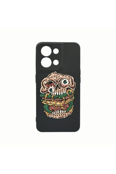 bestcase Husa Silicon, Compatibila cu Oppo Reno8 Pro, Zomburger, Rezistenta l...