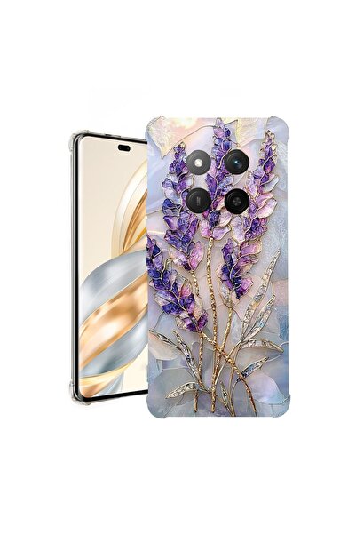 bestcase ¬Æ Husa Anti Shock Compatibila cu Honor Magic7 Lite, Floral - Golden...