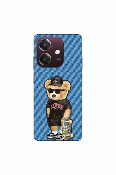 OEM Husa compatibila cu Oppo A40 Silicon Gel Tpu Model Bear Skate Fashion