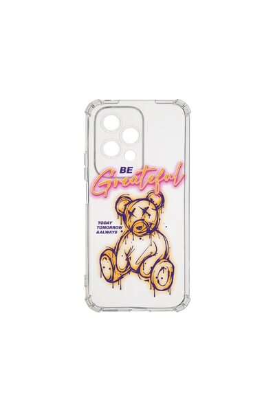 bestcase Калъф за Honor 200 Lite 5G, BestCase Anti Shock 1.5MM, Мече - Бъди б...